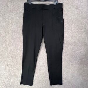 Betabrand Black Dress Pant Yoga Pants XXL Pull-On Career Workwear Stretch